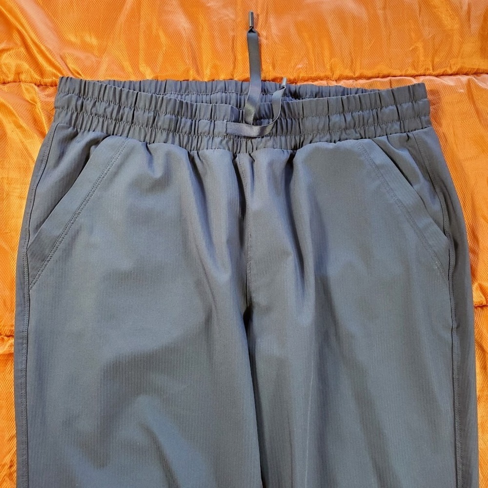 Uniquely Lorna Jane Sz Medium Athleisure Jogger Pants Womens Blue Elastic Waist